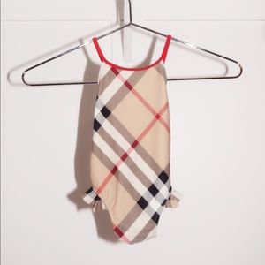 BURBERRY KIDS ONE PIECE SWIMSUIT 2Y